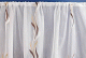Organza szatén maradék zöld csíkos 140x240cm/Cikksz:1230119
