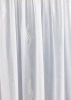 Fehér sable kész függöny kék organza mintával/220x300cm/Cikksz:01131172