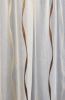 Drapp beige hímzett fehér voila maradék függöny 110x240cm/Cikksz:01150123