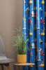 Dekor sötétítő függöny kék szürke Dávid/Cikksz:01210586