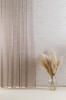 Egyszínű organza függöny M. méterben caffe latte/Cikksz:01140326