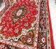 Ecrü sablé kész függöy színes hímzett bordűrrel/Cikksz:01131094