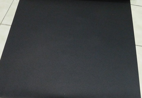 Műpadló pvc maradék egyszínű sötétszürke 70x400cm